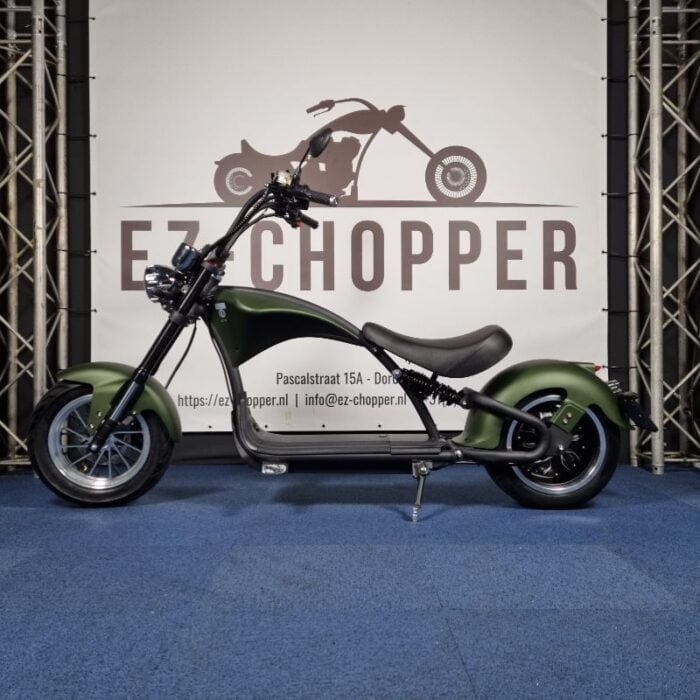 E-Chopper M1P mat groen